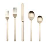 STILE By PININARINA 5 - Piece Stainless Steel Flatware Set - Service for 1