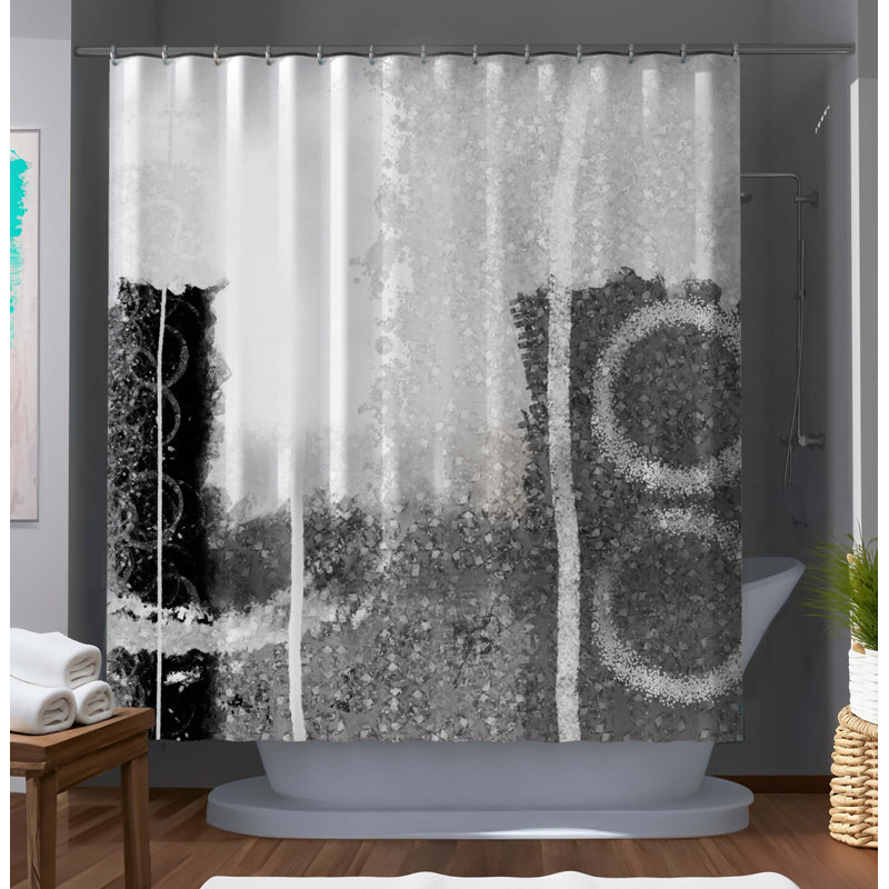 Abstract Shower Curtain