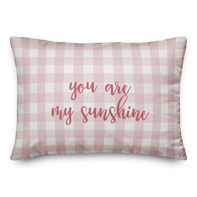 Coussin You Are My Sunshine