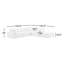 Canapé modulaire en tissu performance 5 pièces Tila-1542126137