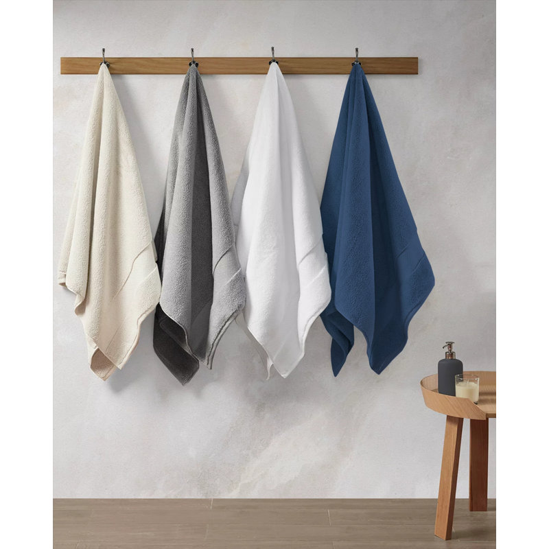 Balsa 100% Cotton Bath Sheet, White