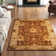 Armintha Oriental Handmade Tufted Wool Brown/Beige Area Rug
