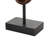 Cole And Grey Polystone Abstract Abstract Decorative Sculpture With Rectangle Black Base