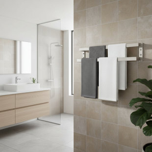 Porte-serviettes double 24 po Premium SUS304