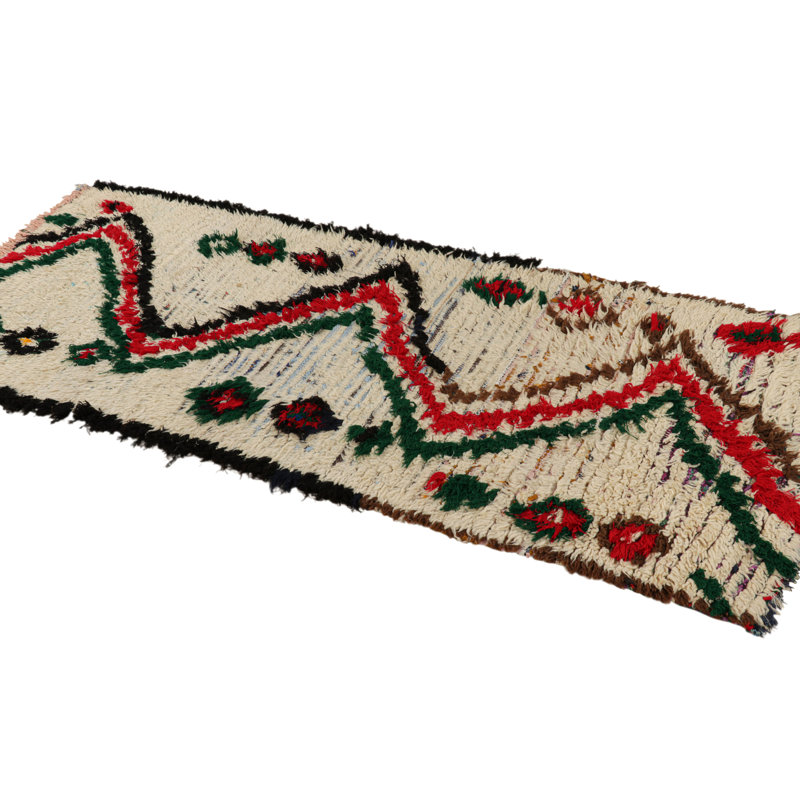 One-of-a-Kind 2'10X5'10 Hand Knotted Area Rug