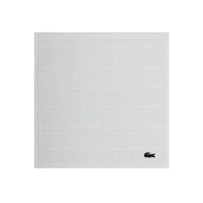 Serviette de bain 100% coton jacquard Lacoste