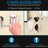 0.82 Cubic Ft Left Opening Biometric Wall Safe Beige - Easy To Program Fingerprint Module With Features For Enhanced Security