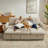 90.9'' L-Shaped Pull-Out Sofa Bed-624163971