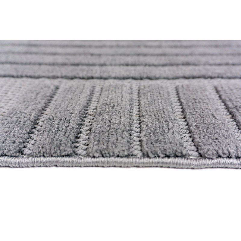 Tapis décoratif doux antidérapant Lamoreaux, Rectangle 3 pi 4 po x 4 pi