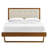 Willow Wood Platform Bed with Angular Frame-1010106544-1010106548