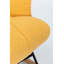 Chaise berçante rembourrée avec dossier haut Teddy