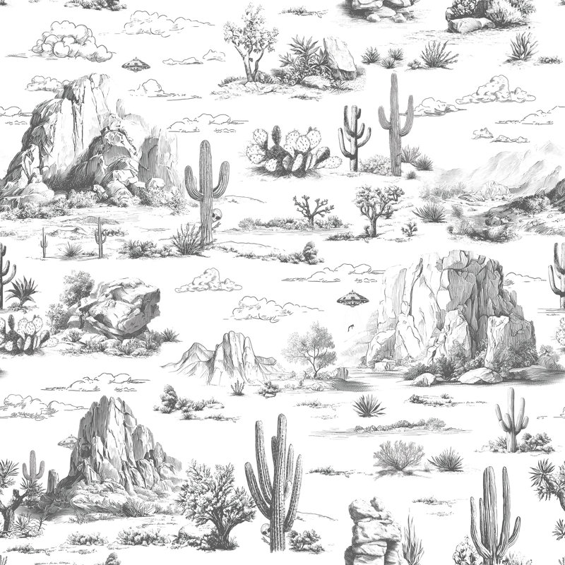 Papier peint adhésif Zone 51 Novelty Toile, Gris