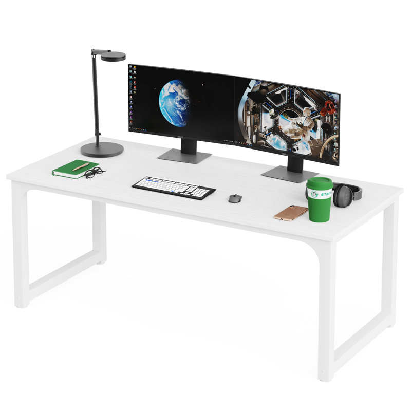 Dorether 180Cm Rectangle Computer Desk, White