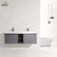 Ensemble de meuble-lavabo double 60 po-72960829