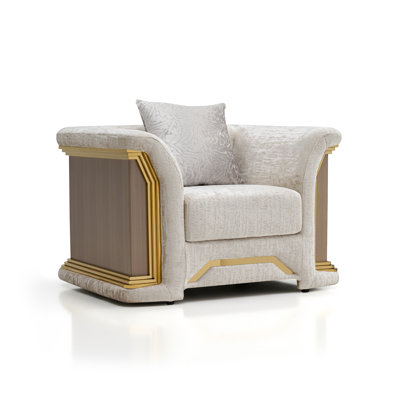 Chaise avec accoudoirs Milthon Tuxedo