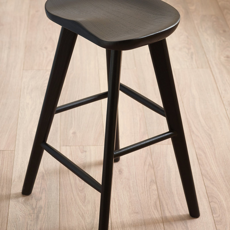 66cm Bar Stool, Black