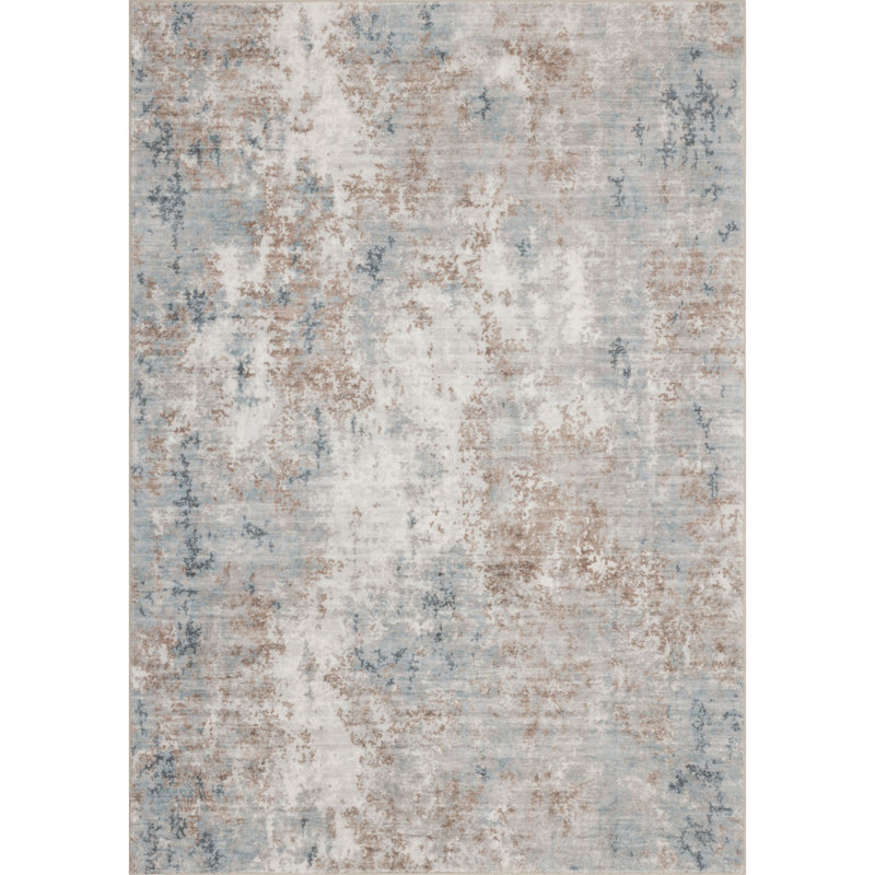 Contemporary Design Multi Accent Rug, Rectangle 8' x 10'