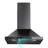 30" 900 CFM  Convertible Wall Mount Range Hood Black Stainless Steel Quiet 4 Speed Gesture Remote and Touch Panel Control with LED Lights-124637552-124637550