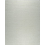 Ivory Hand-Knotted Wool Subtle Textured Weave Geometric Modern Contemporary Carpet Rug