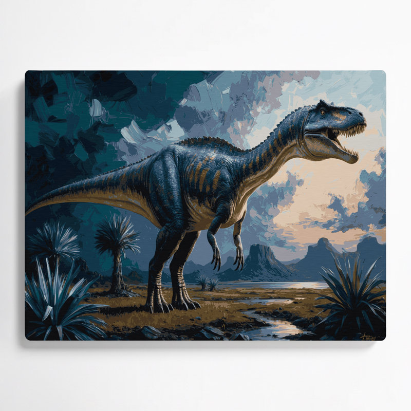 «Dinosaur Seismosaurus», art mural en métal gris, H 11 po x l 14 po