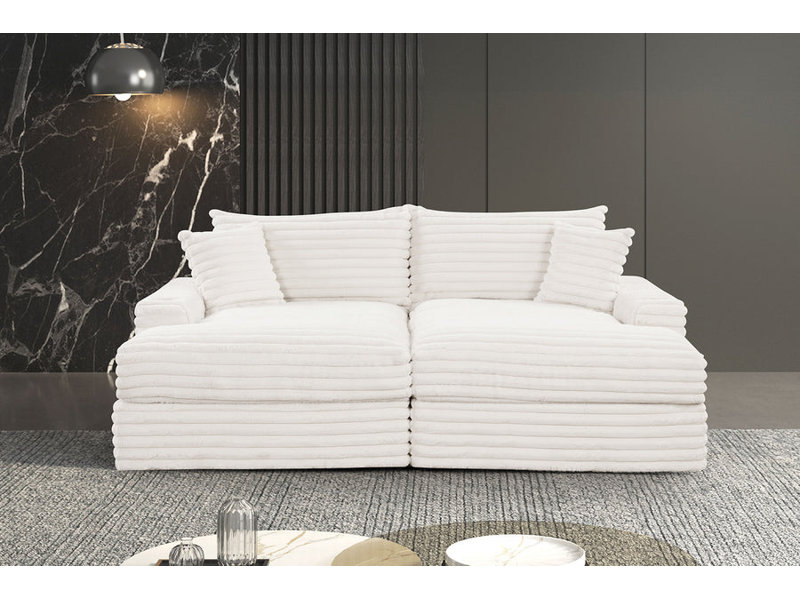Canapé modulaire en velours côtelé Stupendous II