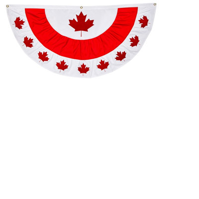Double Sided 58'' H x 27'' W Polyester Bunting
