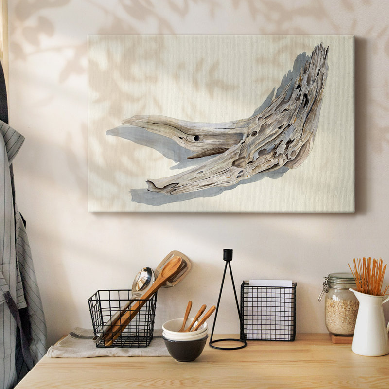 «Driftwood Study III», toile tendue avec châssis, H 12 po x l 18 po