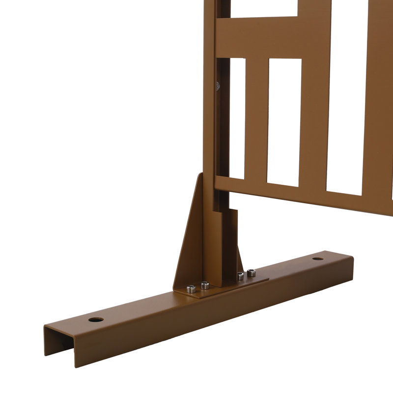 Écran d'intimité pour l'extérieur et l'intérieur, Brun