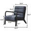 Chaise avec accoudoirs en bois massif Zoné-2010957998
