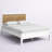 Lauritzen Solid Wood Panel Bed-360626546