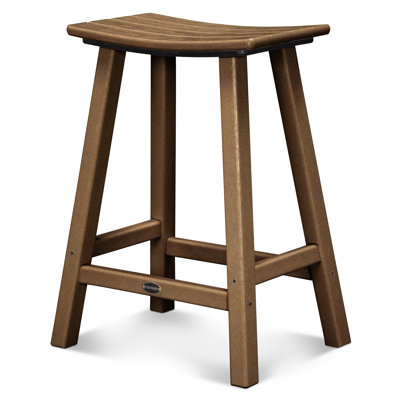 POLYWOOD® Traditional Garden Patio Bar Stool