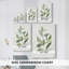 «Fresh Leaf Montage I» -Gallery Wraraped Cavas-108843951