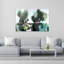 «Verdant Drift I Abstract Contemporary Landscape Nature», art mural-1436630949