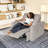 Majida 47"W Modern Oversized Zero-Wall Power Recliner-1234893800