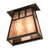 Solid Brass Flush Mounted Sconce