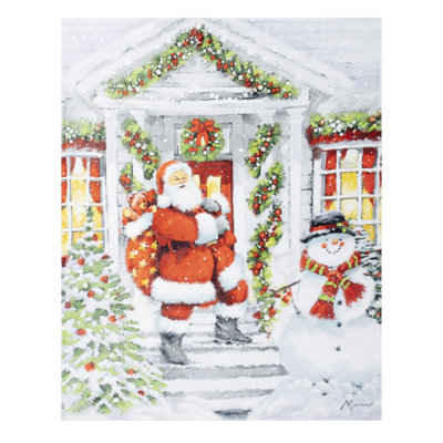 Jeté de père Noël super doux, léger, confortable et fonctionnel