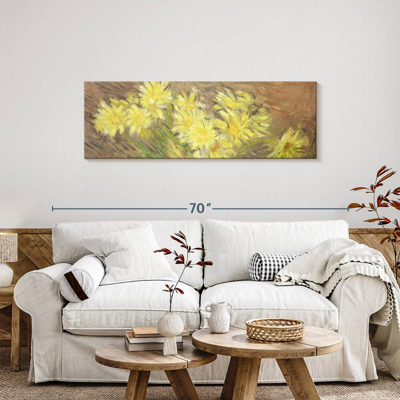 Dais jaune, H 18 po x l 54 po