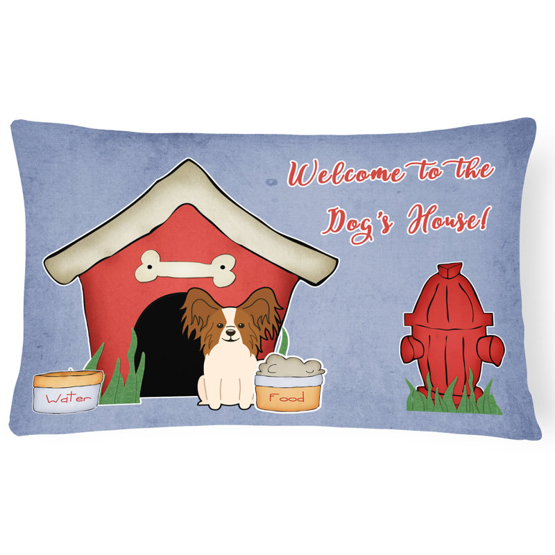 Coussin lombaire intérieur/extérieur sauvage dog house, Brun
