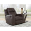 Fauteuil inclinable en cuir Stockley-90328339