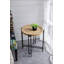 Table d'appoint ronde avec plateau en bois