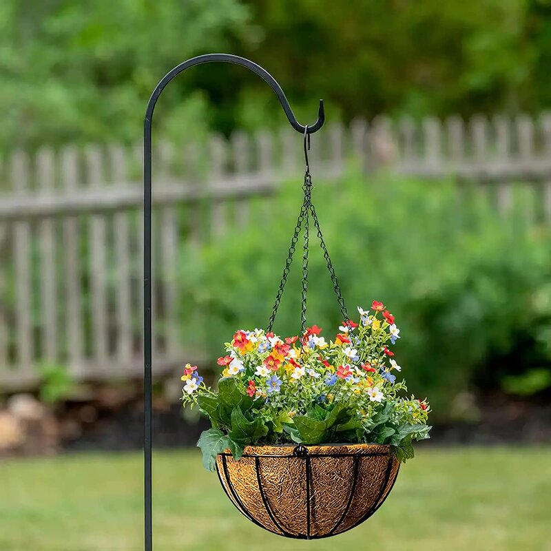 Arlmont & Co. Floriberto Metal Hanging Planter | Wayfair