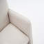 Cotton Linen Fabric Nursery Rocking Chair With Adjustable Footrest-978424207