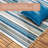 TOWN & COUNTRY EVERYDAY Rio Multicolor Stripe Outdoor Rug Blue/Multi-97549317