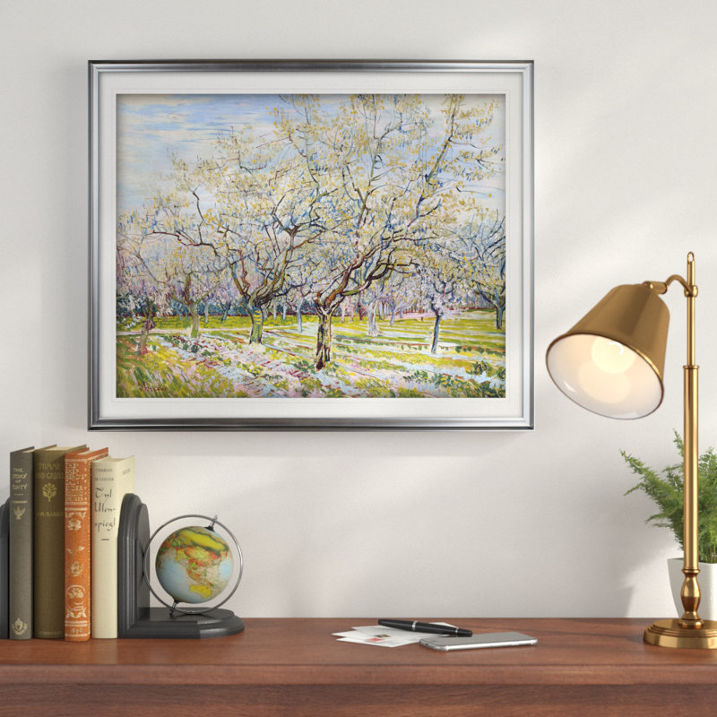 « vincent van gogh », impression, Argent, H 31 po x l 43 po x P 1,5 po