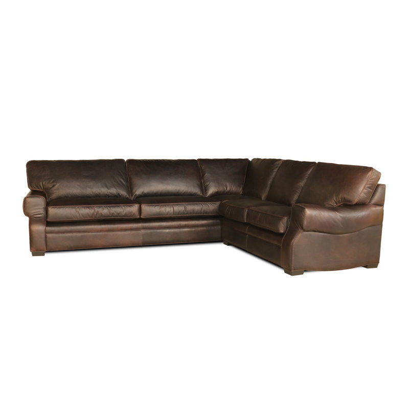 Orion Sofa, Cardinal Red (Cartier), Espresso