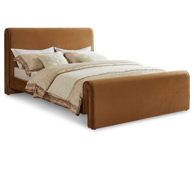 Lit plateforme tapissier Sloan Sadete