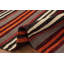 Tapis rayé en laine 5 x 11