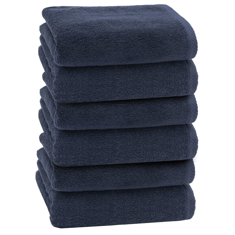  Turkish Cotton Hand Towel, Marine