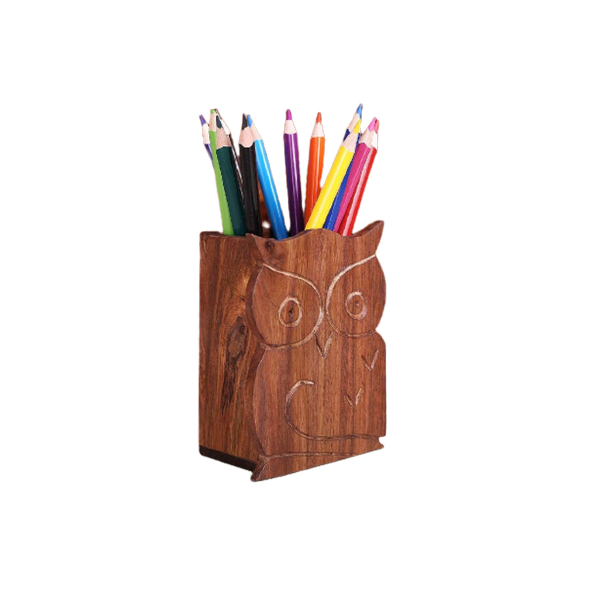 Wood Pen Holder