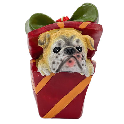 Christmas Dog Decorative Accent